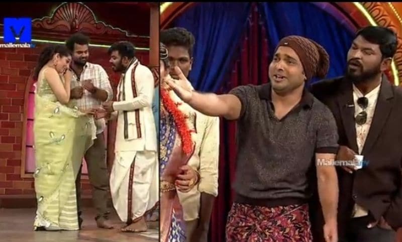 ఈ విషయం తెలుసుకున్న సుధీర్ బెస్ట్ ఫ్రెండ్స్ రామ్ ప్రసాద్, గెటప్ శ్రీను మొదట షాక్ అయ్యారు. ఆ తరువాత రష్మీకి తెలియకుండా వీడు పెళ్లి ఎలా చేసుకుంటాడని ఆగ్రహానికి గురయ్యారు.
