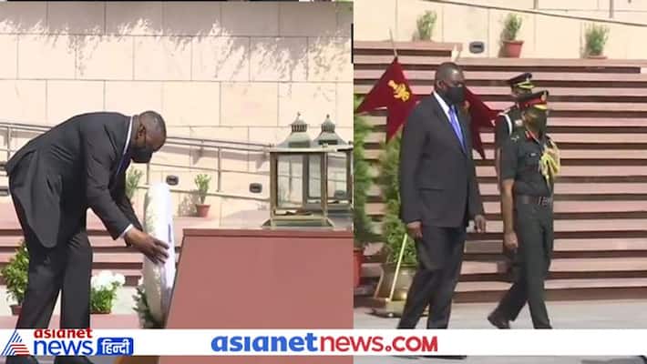 US Secretary of Defense Lloyd James Austin honored with Guard of Honor in India KPZ US Secretary of Defense Lloyd James Austin honored with Guard of Honor in India KPZ