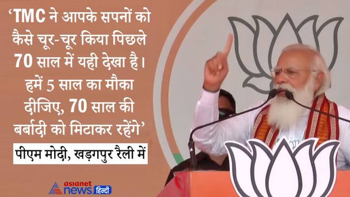 West Bengal Election 2021 PM Modi Will Address Rally in bengal kharagpur updates KPY West Bengal Election 2021 PM Modi Will Address Rally in bengal kharagpur updates KPY