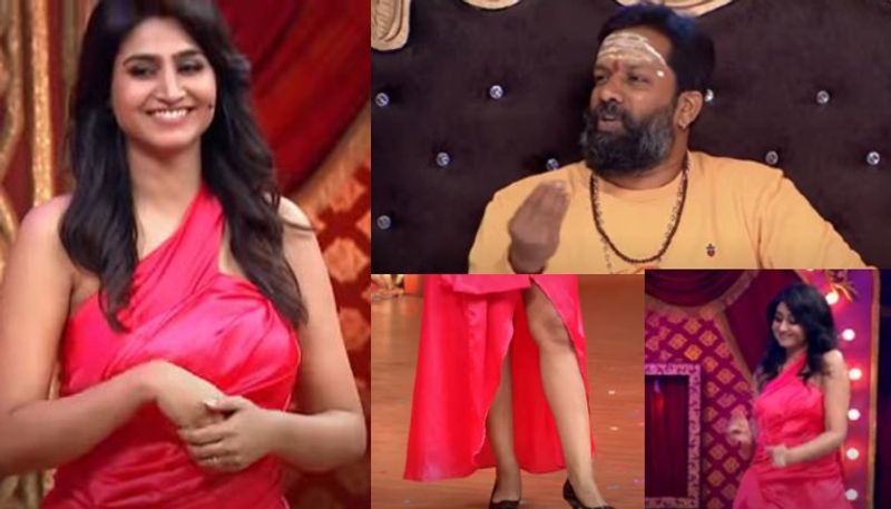ప్రస్తుతం ఇది సోషల్ మీడియాలో హాట్ టాపిక్గా మారింది. వర్షిణి చలాకీతో షోని రక్తికట్టిస్తున్న విషయం తెలిసిందే. అందరికంటే తనే హైలైట్గా మారి, షోకి కలర్ని, గ్లామర్ని తీసుకొచ్చింది.