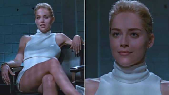 Sharon Stone Recalling Famous Scene From Basic Instinct Says She Was Tricked Into Removing Her 