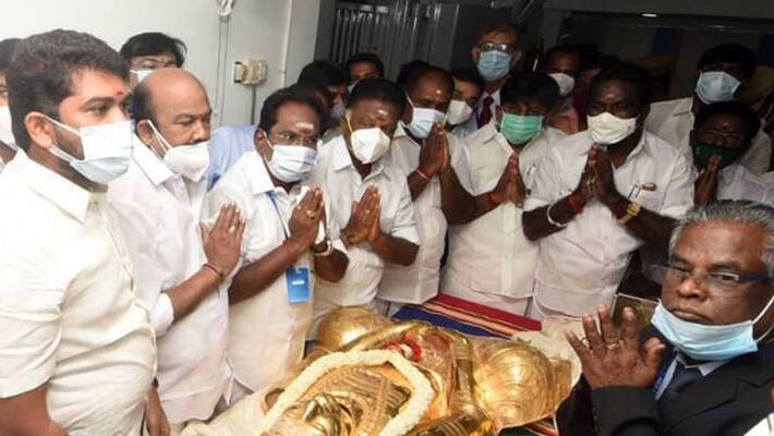 Thirumangalam aiadmk ex-mla muthuramalingam joins dmk Thirumangalam aiadmk ex-mla muthuramalingam joins dmk