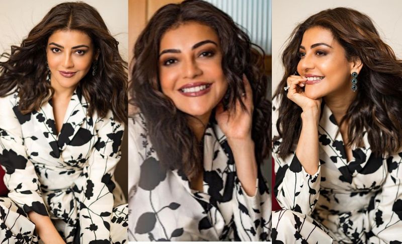 సినిమాలతో పాటు వరుస ఫోటో షూట్స్ తో కాజల్ మైమరిపిస్తున్నారు. తాజాగా వైట్ కలర్ కలిగిన అవుట్ ఫిట్ పై బ్లాక్ ప్రింట్ కలిగిన ట్రెండీ డ్రెస్ లో దర్శనం ఇచ్చారు.