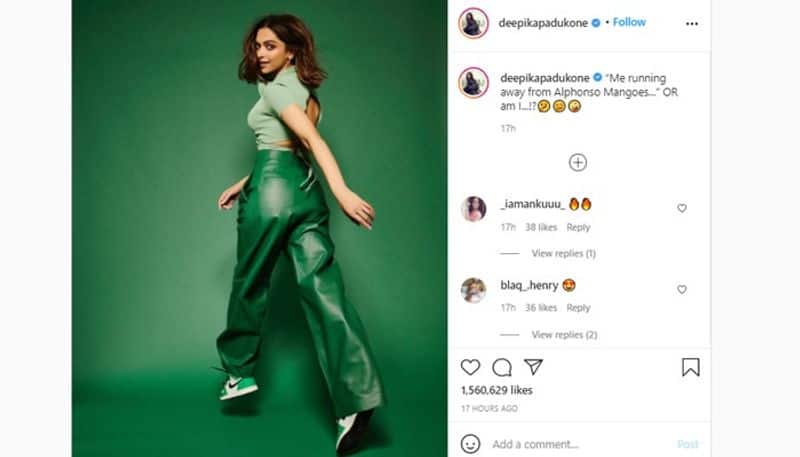 Deepika Padukone slays in 90k crop-top, leather pant combo, too much jazz? Check picture