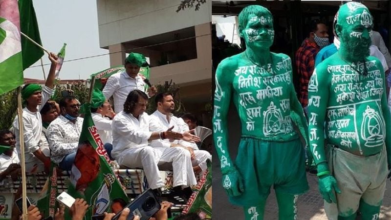 मीडिया रिपोर्ट्स के मुताबिक राजद कार्यकर्ता पुलिस को धमकी भी दे रहे हैं, बोल रहे हैं कि जाने दीजिए नहीं तो आप चक्कर में पड़ जाएंगे। वहीं, प्रदर्शनकारियों का कहना है कि विधानसभा मार्च के दौरान हम सरकार को आईना दिखाने का काम करेंगे।