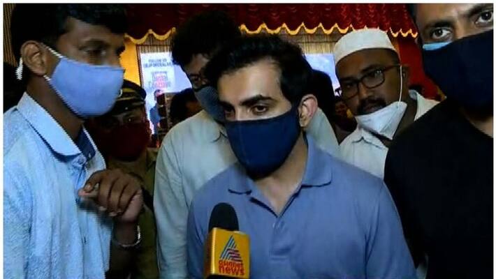 gautam gambhir bjp mp election campaign sabarimala gautam gambhir bjp mp election campaign sabarimala