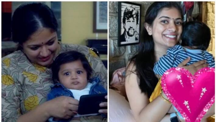 Meghna Raj thanks doctor Meghna Raj thanks doctor