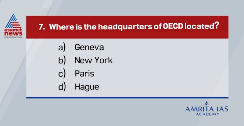 Answer(c)The Organization for Economic Co-operation and Development is an intergovernmental economic organization with 37 member countries, founded in 1961 to stimulate economic progress and world trade.