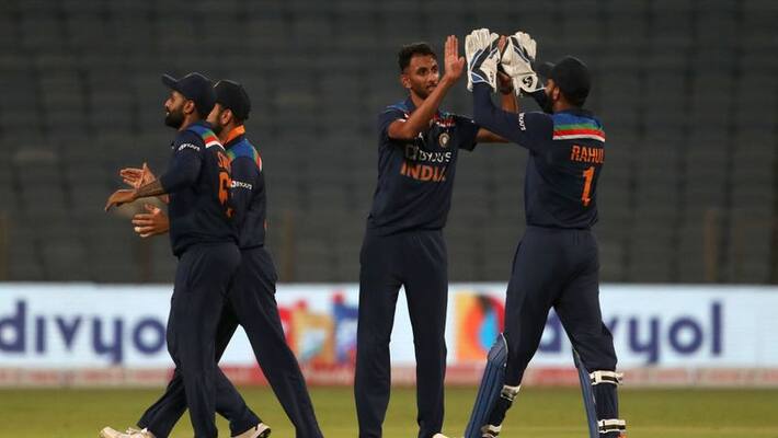 India vs England 1st ODI India beat England by 66 Runs India vs England 1st ODI India beat England by 66 Runs