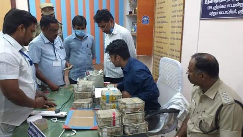 AIADMK candidate confiscates Rs 1 crore from car