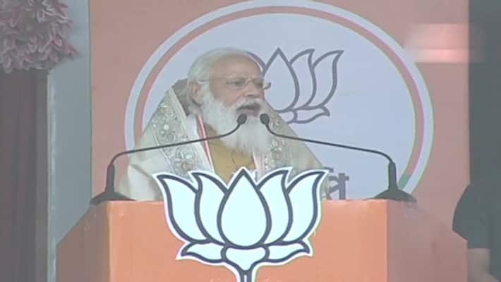 Puducherry PM Narendra Modi to address poll rally on Tuesday-dnm Puducherry PM Narendra Modi to address poll rally on Tuesday-dnm