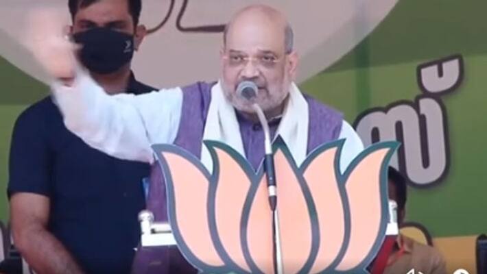Kerala assembly elections, Amit Shah's election rallies today kpa Kerala assembly elections, Amit Shah's election rallies today kpa