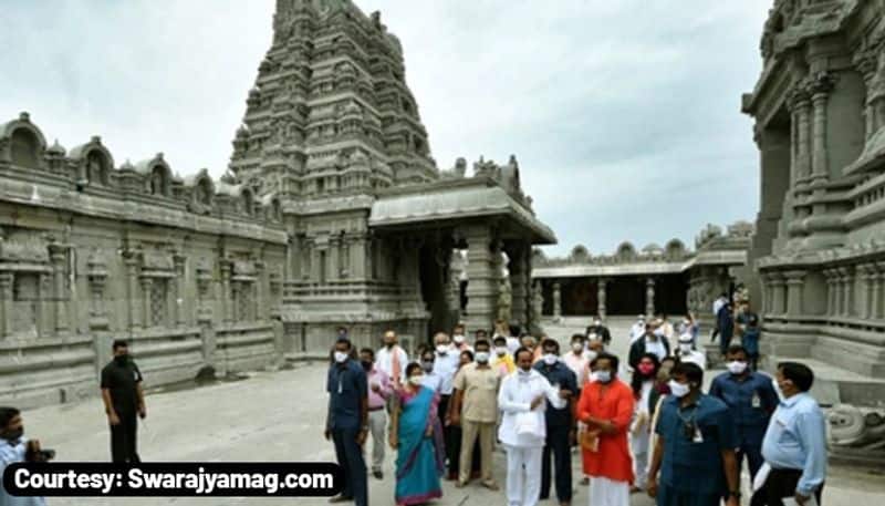 Telangana Ancient shrine of Lord Lakshmi Narasimha Swamy renovated, ready for inauguration