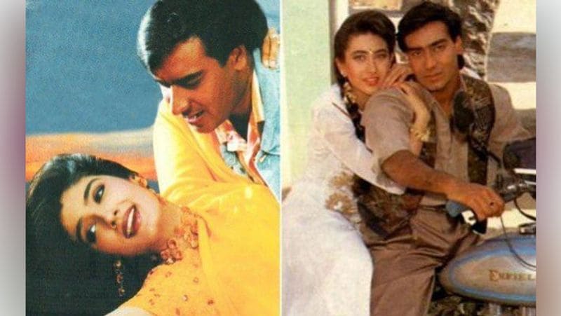In this old interview, Raveena once blamed Ajay Devgn and Karisma Kapoor for sabotaging her filmy career and also indirectly suggested that the duo threw her out from four Bollywood films. 