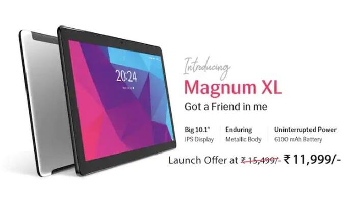 Lava Magnum XL, Lava Aura, Lava Ivory 4G tablets launched in India Lava Magnum XL, Lava Aura, Lava Ivory 4G tablets launched in India