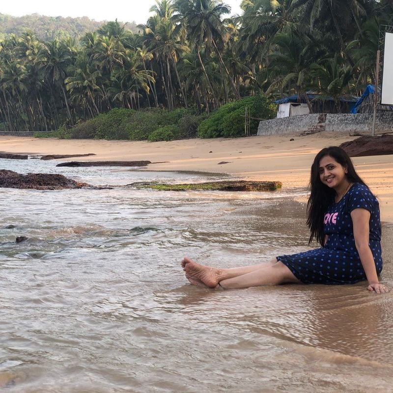 యాంకర్ లాస్య గోవా వెకేషన్ ఫోటోలు