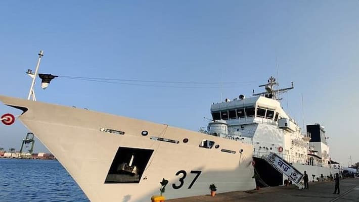 Sixth Offshore Patrol Vessel Vajra joins Indian Coast Guard-VPN Sixth Offshore Patrol Vessel Vajra joins Indian Coast Guard-VPN