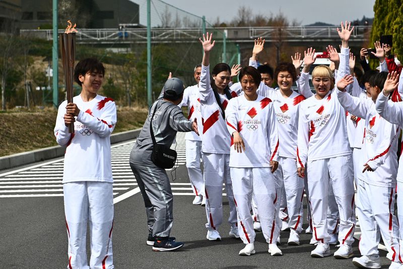 As for the relay, fans would be barred from the launch event. However, as the relay progresses, fans can line-up as onlookers and cheer for the 10,000 runners running through 47 consulates before reaching Tokyo's National Stadium during the opening ceremony.