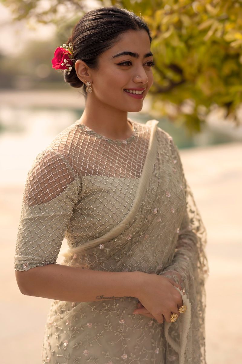 `సుల్తాన్` ఈవెంట్లో కనువిందు చేసిన రష్మిక.