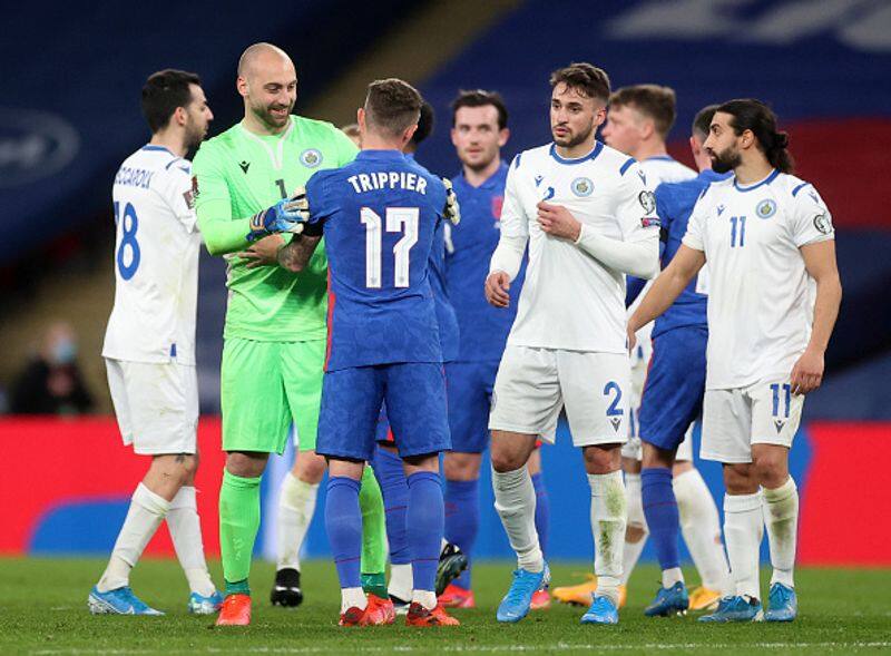 Fifa World Cup European Qualifiers England beat San Marino by 5 0