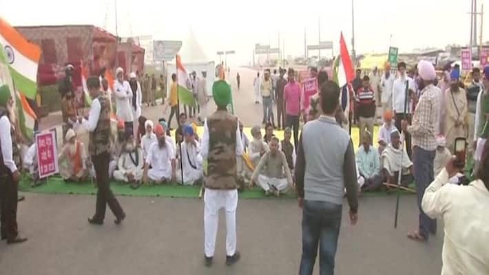 Bharat Bandh on completion of 4 months of farmer protests kpn Bharat Bandh on completion of 4 months of farmer protests kpn