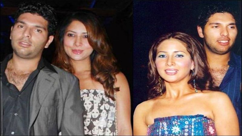 Yuvi Ex-Girlfriend Kim Sharma And Leander Paes spotted walking with pet dog in Mumbai CRA