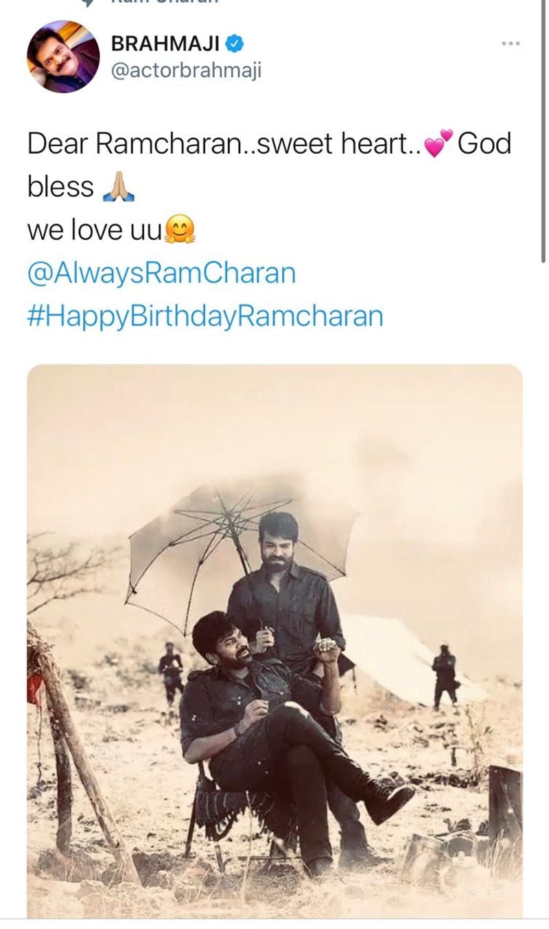 నటుడు బ్రహ్మాజీ విషెస్.
