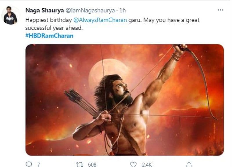 హీరో నాగశౌర్య విషెస్.