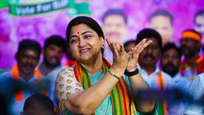 There is nothing we can do about DMK .. Khushbu who went to the peak of despair .. There is nothing we can do about DMK .. Khushbu who went to the peak of despair ..
