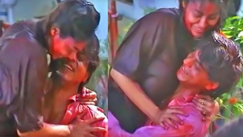 <p>রঙে চপচপে হয়ে মাটিতে বসেই নাচ, সেলিব্রেশন বলে একেই। ঝড়ের বেগে ভাইরাল ছবি। </p>