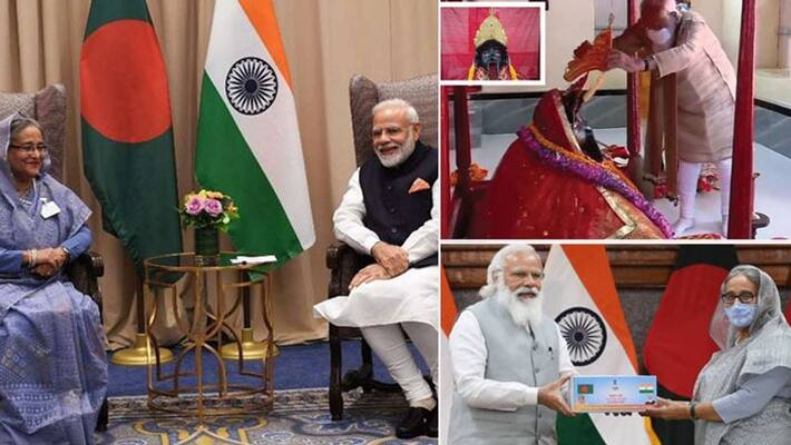 Story of Prime Minister Narendra Modi successful Bangladesh visit kpa Story of Prime Minister Narendra Modi successful Bangladesh visit kpa
