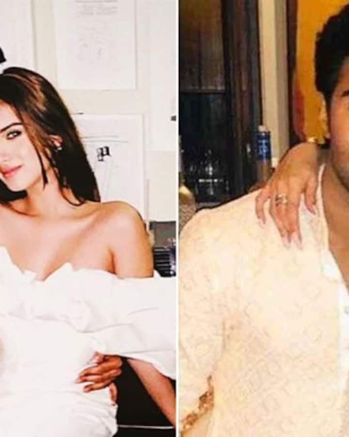 Netizens called Aadar Jain 'Sasta Ranbir Kapoor' for his looks as he posed  for paparazzi with Tara Sutaria