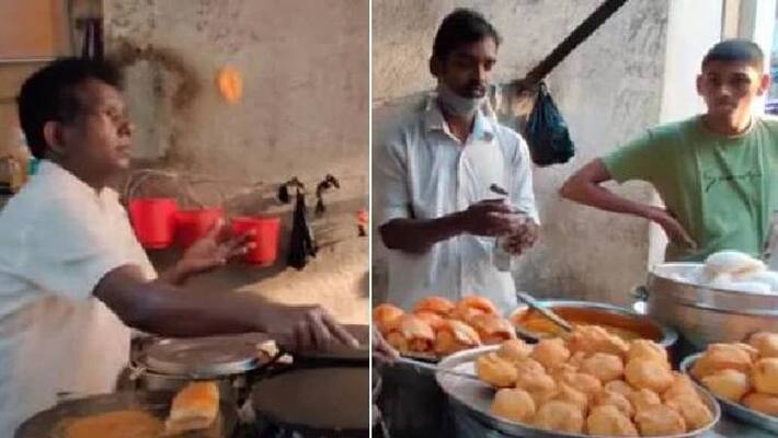 Flying Vada Pav in Mumbai is viral now Flying Vada Pav in Mumbai is viral now