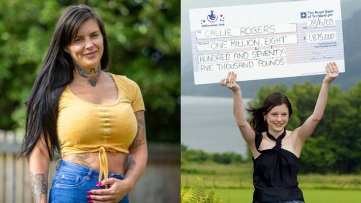 englands youngest jackpot winner now lives with government support,shocking life story of Callie Rogers englands youngest jackpot winner now lives with government support,shocking life story of Callie Rogers