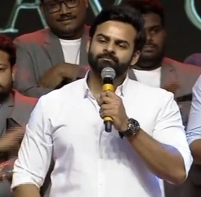 మెగా ఫ్యామిలీ పై కొందరు చాలా కాలంగా విషం చిమ్ముతున్నారని, ద్వేషంతో అసత్య ప్రచారాలు చేస్తున్నారని అన్నారు. వేదిక ఏదైనా చాలా సౌమ్యంగా మాట్లాడే ధరమ్ ఒకింత ఆవేశపూరిత ప్రసంగం చేయడం, ఆసక్తికరంగా మారింది.
