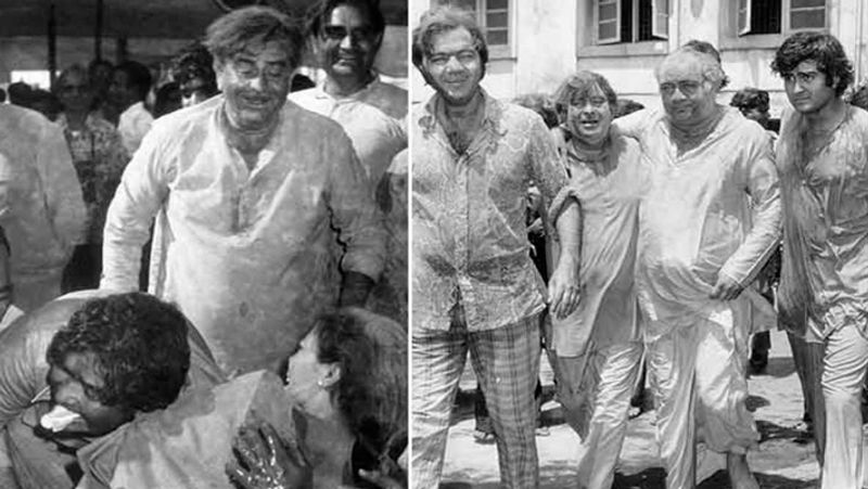 बता दें कि होली के दिन आरके स्टूडियो में मेहमानों का स्वागत उन पर रंग भरी बाल्टी डालकर किया जाता था और फिर उन्हें रंग-भरे पूल में डुबकी लगानी पड़ती थी। रिपोर्ट्स की मानें तो आरके स्टूडियो में होली खेलने पहुंचा कोई शख्स अगर कोई ना-नुकुर करता तो उसे जबरन पूल में फेंक दिया जाता था।