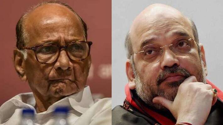 NCP chief Sharad Pawar to meet Amit sha exactly 17 days after PM Modi meeting ckm NCP chief Sharad Pawar to meet Amit sha exactly 17 days after PM Modi meeting ckm