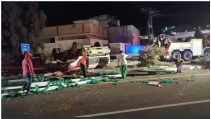 truck driver died in a accident occured in saudi arabia truck driver died in a accident occured in saudi arabia