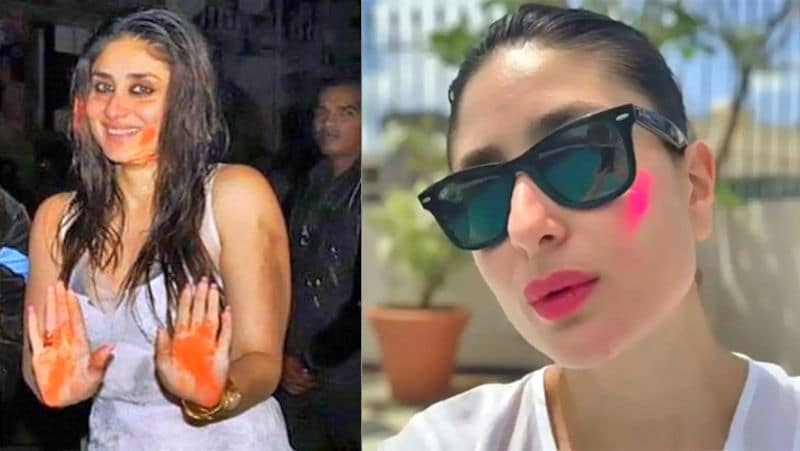 करीना कपूर :
करीना कपूर खान के दादा राज कपूर आरके स्टूडियो में होली की पार्टी रखते थे। होली पार्टी का ट्रेंड भी राज कपूर से ही शुरू हुआ था। स्टूडियो में सेलेब्स और परिवार वालों की भीड़ इकट्टा होती थी लेकिन उनके गुजरने के बाद कपूर फैमिली ने होली पार्टी करना छोड़ दिया है। करीना का कहना है कि होली के रंग भी दादा जी के साथ जा चुके हैं। राज कपूर के गुजरने के बाद कपूर खानदान के मेंबर्स अब होली नहीं खेलते।
