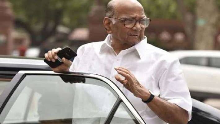 Mumbai Sharad Pawar admitted to Breach Candy Hospital after pain in abdomen-dnm Mumbai Sharad Pawar admitted to Breach Candy Hospital after pain in abdomen-dnm