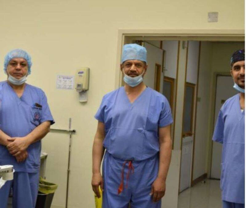 Royal Hospital team performs rare surgery for eight month old baby in oman