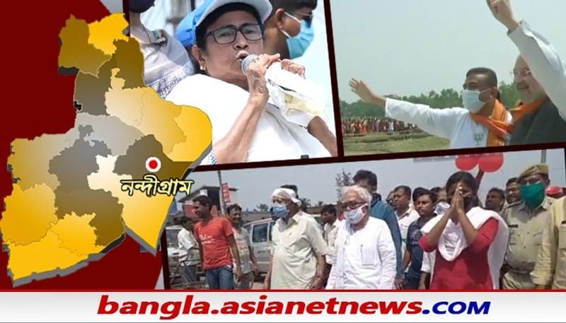 <p>দ্বিতীয় দফায় ভোট মোট প্রার্থীর সংখ্যা ১৭১ জন। তবে নজরে রয়েছে নন্দীগ্রাম কেন্দ্রটি। এই কেন্দ্রের মুখ্যমন্ত্রী মমতা বন্দ্যোপাধ্যায় প্রতিদ্বতিতা করছেন। প্রতিপক্ষ তাঁরই মন্ত্রিসভার প্রাক্তন সদস্য শুভেন্দু অধিকারী। প্রচারে পিছিয়ে থাকলেও এই কেন্দ্রে নজর কেড়েছেন বাম প্রার্থী মীনাক্ষী মুখোপাধ্যায়। </p>
