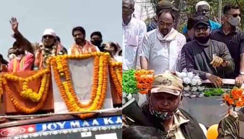 <p>তারকা প্রার্থীদের মধ্যে রয়েছে ময়নার বিজেপি প্রার্থী অশোক দিন্দা, চণ্ডীপুরে তৃণমূল কংগ্রেস প্রার্থী সোহম চক্রবর্তী। খডগপুর সদরের বিজেপি প্রার্থী হীরন চট্টোপাধ্যায়। সবং-এর তৃণমূল কংগ্রেস প্রার্থী মানস ভুঁইয়া। ডেবরার তৃণমূল প্রার্থী হুমায়ুন কবির। কেশপুরের তৃণমূল প্রার্থী শিউলি সাহা। বাঁকুড়ার তৃণমূল প্রার্থী সায়ন্তিকা বন্দ্যোপাধ্যায়। </p>