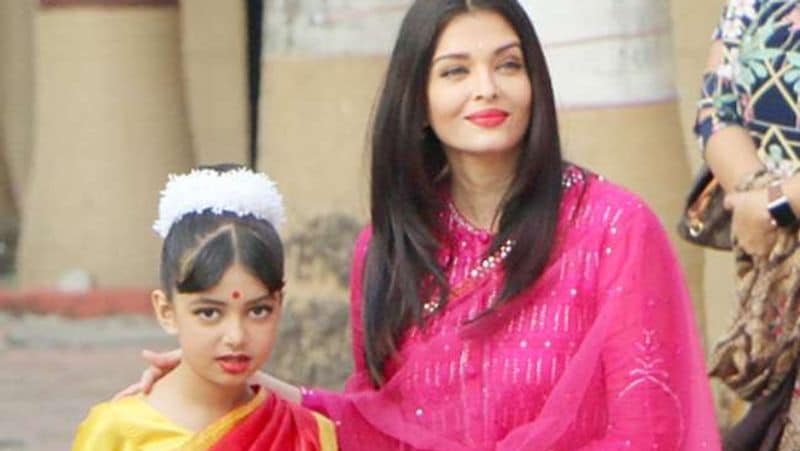 <p>আসলে ছোট থেকেই মায়ের মতোন নিজেকে সাজিয়ে গুছিয়ে দেখতে চান আরাধ্যা। মায়ের জন্য একচুলও জমি ছাড়তে চান ছোট্ট আরাধ্যা।<br />
</p>