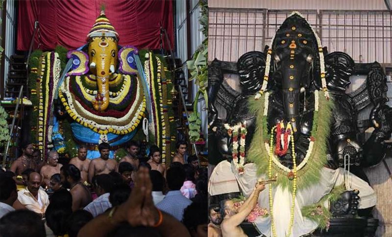 मुंथी विनायक मंदिर में विराजमान गणेश प्रतिमा की सबसे बड़ी खासियत यह है कि वह सबसे ज्यादा वजनी है। जिसका वजन 140 क्विंटल है, जिसीक ऊंचाई 20 फीट और चौड़ाई 11 फीट है। पूरे एशिया में इतनी वजनी कोई दूसरी गणेश प्रतिमा नहीं है। पूरी प्रतिमा एक ही ग्रेनाइट पत्थर पर बनाई गई है
