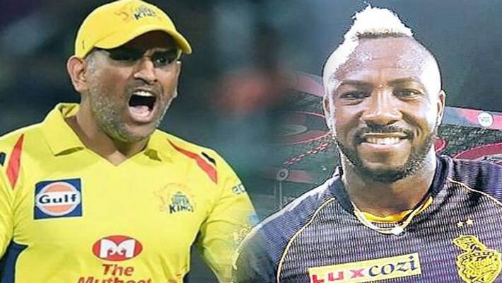 Telangana police filled case against contractor to use MS Dhoni And Andre Russell name as 'Labourers' in Project to Loot Money dva Telangana police filled case against contractor to use MS Dhoni And Andre Russell name as 'Labourers' in Project to Loot Money dva