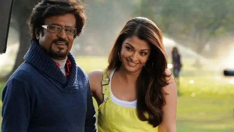 <p><br />
ঐশ্বর্যর সঙ্গে 'রোবট' ছবিতে রজনীকান্তকে দেখা গেছে। রজনীকান্ত একটি সাক্ষাৎকারে জানিয়েছিলেন, সেই ছবিতে শুটিংয়ের ঘনিষ্ঠ দৃশ্য করতে গিয়েই ঘাবড়ে গিয়েছিলেন থালাইভা।</p>
