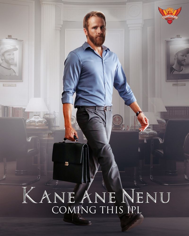 కేన్ విలియసన్కు ‘భరత్ అనే నేను’ పోస్టర్తో ఎలివేషన్ ఇచ్చారు. ‘కేన్ అనే నేను.. నా కర్తవ్యాన్ని శ్రద్ధతో, అంత:కరణ శుద్దితో నిర్వహిస్తానని దైవసాక్షిగా ప్రమాణం చేస్తున్నాను’ అంటూ డైలాగ్ జోడించారు.