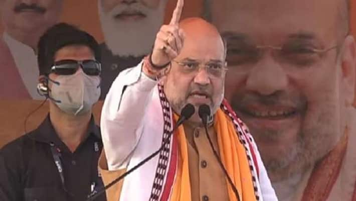 HM Amit Shah big statement on EVM recovered in BJP MLA car HM Amit Shah big statement on EVM recovered in BJP MLA car
