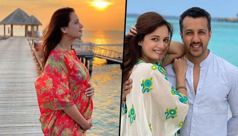 బేబీ బంప్ తో కూడిన ఫోటో పంచుకున్న దియా మీర్జా ఇంస్టాగ్రామ్ ద్వారా ఈ విషయం తెలియజేశారు. అయితే దియా వివాహం జరిగిన రెండు నెలలు కూడా పూర్తి కాలేదు.